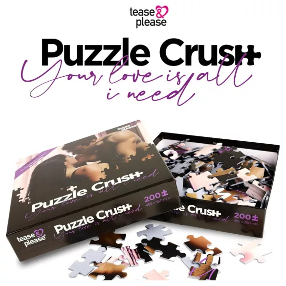 Tease&Please Crush Your Love - erotisk puslespill (200 stk)