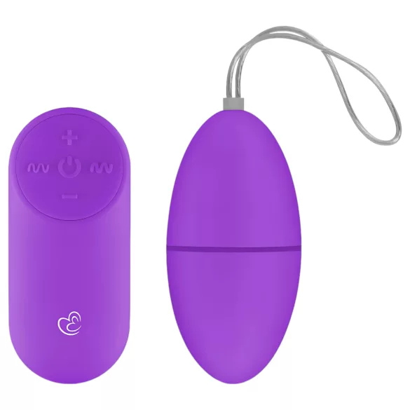 Easytoys - 7-rytmemodus trådløst vibrerende egg (lilla)