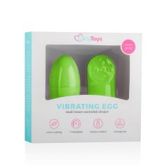 Easytoys - 7 rytmers trådløst vibrerende egg (grønn)