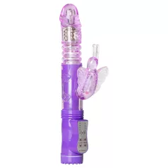 Easytoys Butterfly - roterende-pulserende vibrator (lilla)