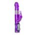 Easytoys Kanin - roterende perler, klitorisvibrator med arm (lilla)