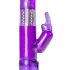 Easytoys Kanin - roterende perler, klitorisvibrator med arm (lilla)