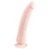 Easytoys - sugekopp 100% silikon dildo (21 cm) - naturtro