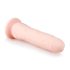 Easytoys - sugekopp 100% silikon dildo (21 cm) - naturtro