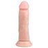 Easytoys - naturtro dildo med sugekopp (15,5cm) - naturlig farge