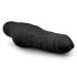 Easytoys Power Vibe - klassisk silikon penisvibrator (svart)
