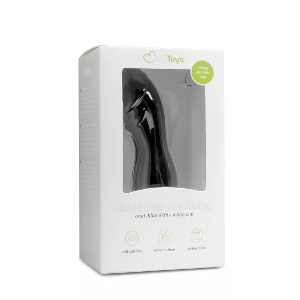 Easytoys - Svart dildo med sugekopp