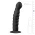 Easytoys Riflet - sugekopp analdildo (14 cm) - svart