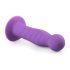Easytoys - Bølget Sugekopp Dildo (Lilla)