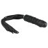 Easytoys Flogger - pisk og silikon dildo i ett (svart)