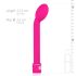 Easytoys Slim - G-punkt vibrator (rosa)