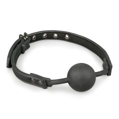 Easytoys - silikon ball gag (svart)