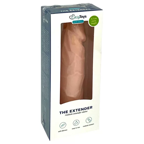 Easytoys - Flesh - penisforlenger (hudfarget) - 18 cm