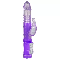 Easytoys Bunny - støt-roterende vibrator (lilla)