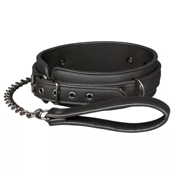 Easytoys - Fetisj Halsbånd og Bånd (Svart)
