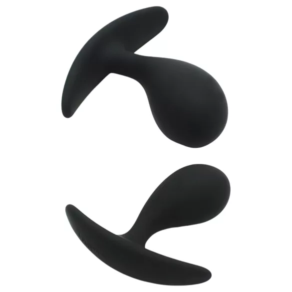 Rimba Copenhagen - analplug-sett (svart, 2 stk)
