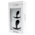 Rimba Copenhagen - analplug-sett (svart, 2 stk)