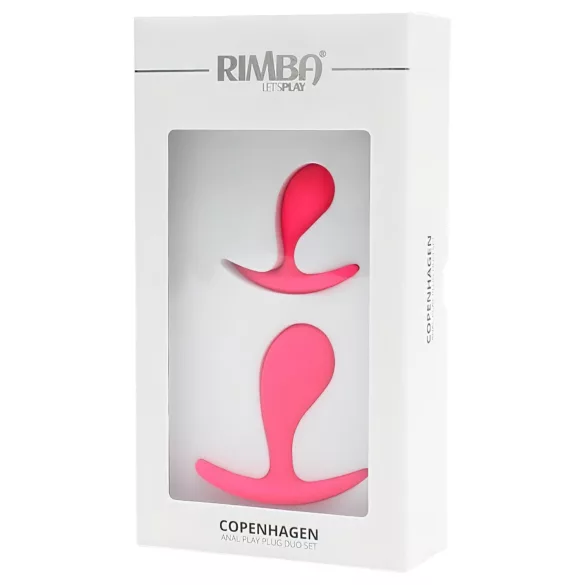 Rimba Copenhagen - rumpeplugg-sett (rosa, 2 stk)