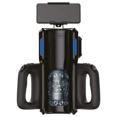   LETEN SM 500 - Opp-og-ned masturbator med mobiltelfonholder (svart)
