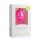 Easytoys Diamond - hvit stein analplugg (medium) - rosa