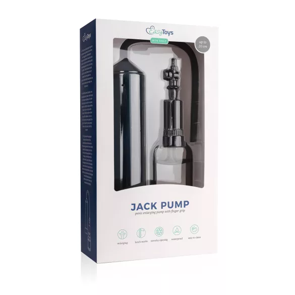 Easytoys Finger Grip - penis pumpe (svart)