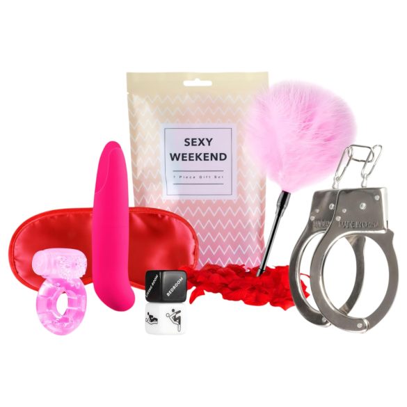LoveBoxxx Sexy Helg - vibratorsett (7 deler)