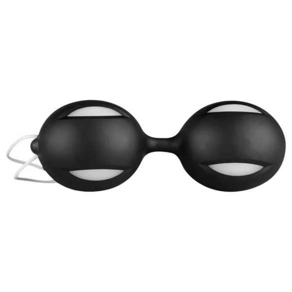 LoveBoxxx Jeg elsker svart - vibrerende bondage-sett (6 deler)