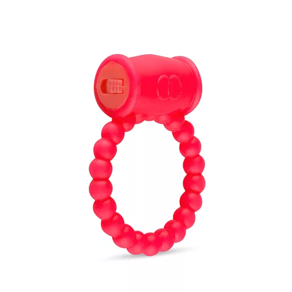 LoveBoxxx Jeg elsker Red - vibratorsett med binder (6 deler) - rød
