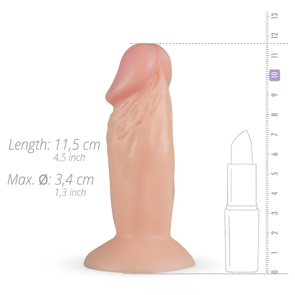 Real Fantasy Archi - naturtro dildo - 11,5 cm (natur)