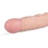 Real Fantasy Scott - naturtro dildo - 25 cm (naturlig)