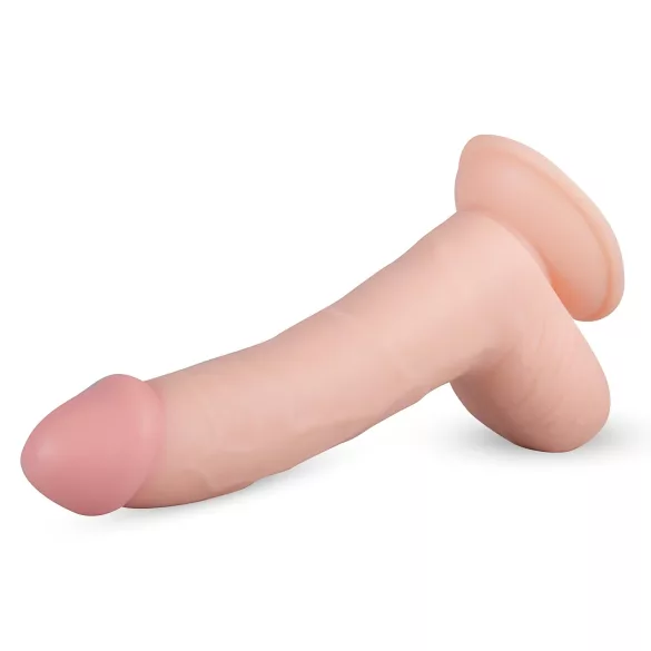 Real Fantasy Cliff - realistisk dildo med testikler - 22cm (naturlig)