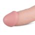 Real Fantasy Cliff - realistisk dildo med testikler - 22cm (naturlig)