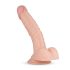 Real Fantasy Derek - realistisk dildo med testikler - 22 cm (naturlig)