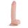 Real Fantasy Glynn - naturtro dildo med stang - 25 cm (natur)