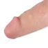 Real Fantasy Dwane - realistisk dildo med testikler - 31 cm (hudfarget)