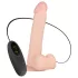 Real Fantasy Lewis - Oppladbar realistisk vibrator - 22 cm (naturlig)