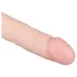 Real Fantasy Lewis - Oppladbar realistisk vibrator - 22 cm (naturlig)
