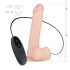 Real Fantasy Lewis - Oppladbar realistisk vibrator - 22 cm (naturlig)