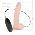 Real Fantasy Glynn - oppladbar, naturtro vibrator - 25 cm (hudfarget)