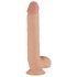 Real Fantasy Elvin - oppladbar, naturtro vibrator - 28cm (naturlig)