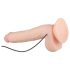 Real Fantasy Elvin - oppladbar, naturtro vibrator - 28cm (naturlig)