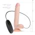 Real Fantasy Elvin - oppladbar, naturtro vibrator - 28cm (naturlig)