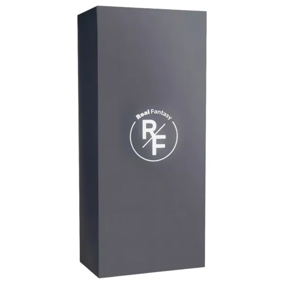 Real Fantasy Elvin - oppladbar, naturtro vibrator - 28cm (naturlig)