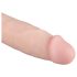 Real Fantasy Dwane - oppladbar, naturtro vibrator - 31 cm (naturlig)