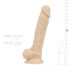 Real Fantasy Percy - naturtro dildo - 18 cm (naturlig)