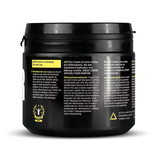 BUTTR Fisting Krem - håndfett-glidemiddel (500ml)
