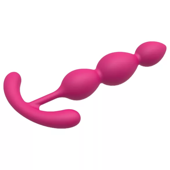 Cheeky Love - perlet analplugg (rosa)