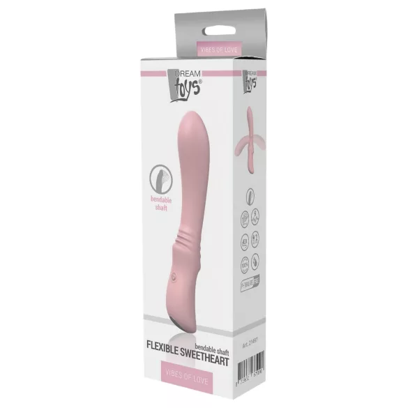 Vibes of Love Sweetheart - fleksibel G-punktvibrator (rosa)