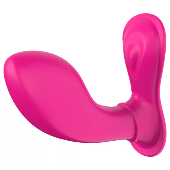 Dreamtoys Essentials - bærbar G-punktstimulerende trusevibrator (magenta)
