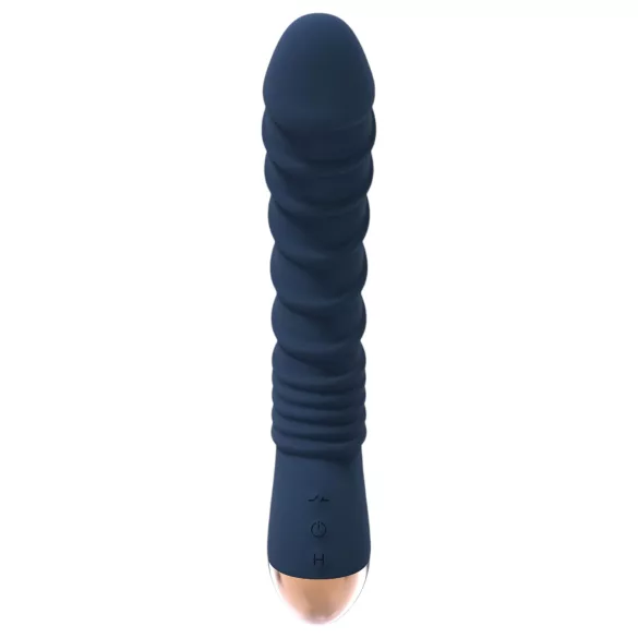 Goddess Aeolus - oppvarmende G-punkt vibrator (blå)